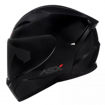 CAPACETE ASX EAGLE SOLID FOSCO PRETO/CINZA 56