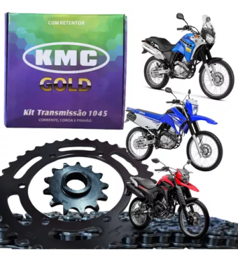 RELAÇÃO KIT XT 250 TENERE C/RETENTOR KMC GOLD