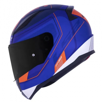 CAPACETE LS2 FF 353 RAPID SLIDE MATTE BLUE/RED 56