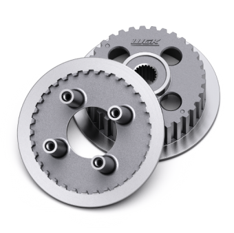 CUBO E PLATO EMBREAGEM TITAN 150 04-15/ NXR 150 06-15/ FAN 125 09-15 WGK