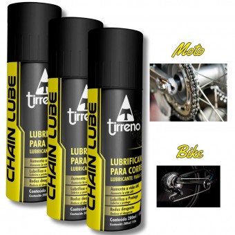 LUBRIFICANTE CHAIN LUBE 200ML TIRRENO