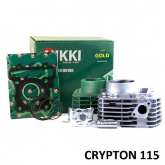 KIT CILINDRO MOTOR CRYPTON 115 09-16 NIKKI