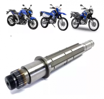 EIXO SECUNDARIO FAZER 250/ XTZ 250 LANDER/ TENERE 250 AUDAX