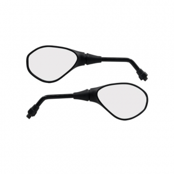 ESPELHO RETROVISOR BMW GS 650/800 HASTE CURTA FIXO ROSCA P/HONDA AWA