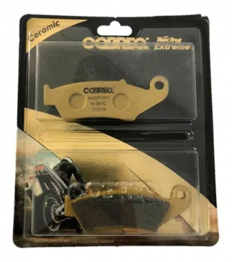 PASTILHA FREIO DIANT. CRF 230/ CRF 250 COBREQ RACING